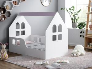 Dětská domečková postel HAPPY HOUSE - Okno 2 - 160x80 cm (12 barev) + matrace ZDARMA