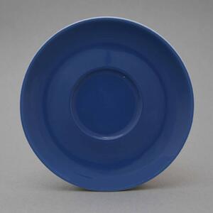 Podšálek modrý, souprava Divers, průměr: 14 cm, výrobce Suisse Langenthal
