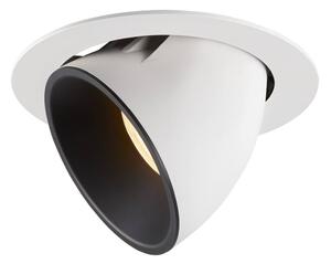 LA 1006062 NUMINOS® GIMBLE XL zápustné stropní svítidlo bílé/černé 3000 K 55° - BIG WHITE (SLV)