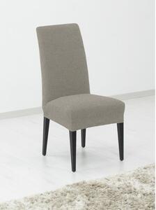 Forbyt Potah elastický na celou židli komplet 2 ks Denia světle šedý