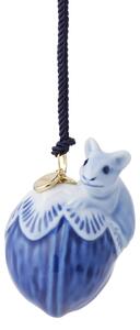 Vánoční ozdoba Blue Collectibles Mouse 4,5 cm