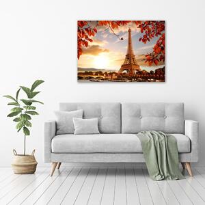 Foto obraz sklo tvrzené Eiffelova věž Paříž pl-osh-100x70-f-126000678