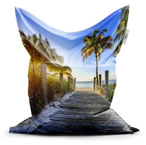 Sablio Sedací vak Classic Cestička na pláž - 150x100 cm