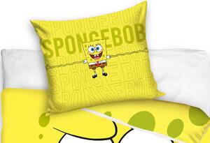 CARBOTEX Dětské povlečení Sponge Bob Emoji 140x200/70x90cm