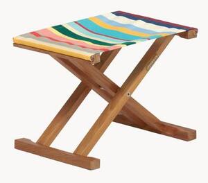 Skládací stolička z teakového dřeva Klassiker, ručně vyrobeno