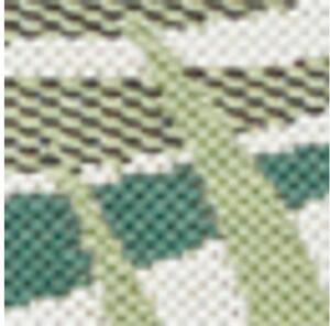 Interiérový/exteriérový koberec se vzorem listů Vai