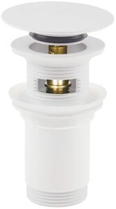 DEANTE - Click-Clack bianco Zástrčka pro umyvadlo nebo bidet, s kovovou objímkou univerzální NHC_A10U