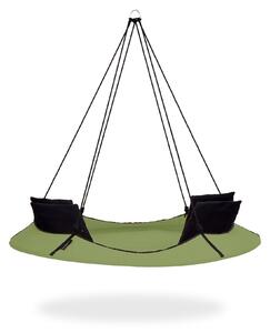 Houpačka Hangout Pod SET zelený (černá lana a stojan) Exteriér | Zahradní houpání | Houpačky