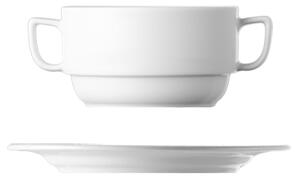Šálek na polévku s podšálkem, souprava DIANA, objem: 32 clvýška: 5,9 cm, výrobce G. Benedikt