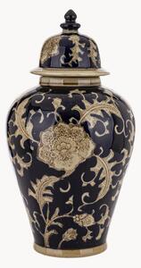 Dekorativní keramická váza's víčkem Amfora
