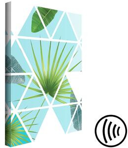 Obraz Geometrická palma (1 panel) vertikální