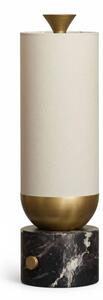 Aromas Gamb E27 stolní svítidlo Černá