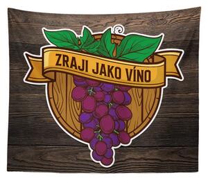 Sablio Deka Zraji jako víno: 150x120 cm