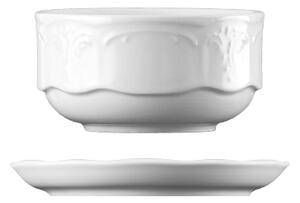 Šálek na polévku bez ouška s podšálkem, souprava BELLEVUE, objem: 25 clvýška: 5,6 cm, výrobce Lilien