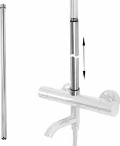 REA - Prodlužovací adaptér pro vanový/ sprchový set 60 cm chrom REA-K6654