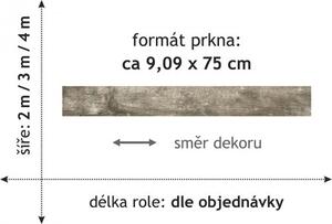Beaulieu International Group, PVC podlaha - lino Domo 2154, na míru, šíře 2m,3m,4m, hnědá, bez podkladu, koupelna