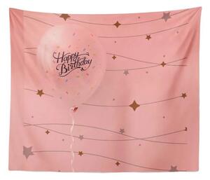 Sablio Deka Happy birthday: 150x120 cm