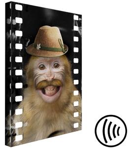 Obraz Opice s kloboukem (1 díl) vertikální