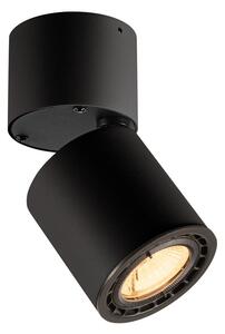 LA 116330 SUPROS 78 stropní svítidlo LED 3000K kulaté černé čočka 60° - BIG WHITE (SLV)