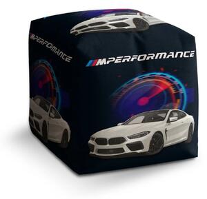 Sablio Taburet Cube MPERFORMANCE Tachometr - 40x40x40 cm