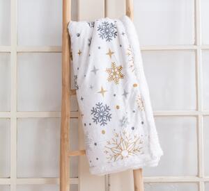 Jahu Vánoční deka beránek Magic white 150x200 cm