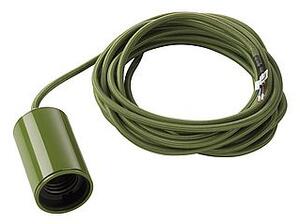 LA 132695 FITU závěsné svítidlo A60 kulaté zelená kabel 5m s otevřeným koncem max. 60 W - BIG WHITE (SLV)