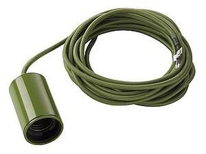 LA 132695 FITU závěsné svítidlo A60 kulaté zelená kabel 5m s otevřeným koncem max. 60 W - BIG WHITE (SLV)