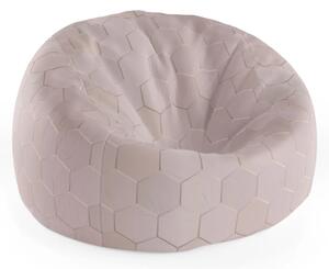 Sablio Sedací vak Cocoon Rose gold - 75 x 45 x 35 cm