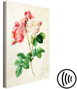 Obraz Barevné růže ve stylu retro (1 díl) - Květinová inspirace v přírodě