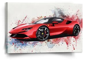 Sablio Obraz Ferrari Paint - 120x80 cm