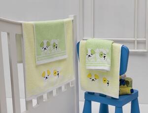 Stanex Dětské froté ručníky a osušky PEJSEK Barva: žlutá, rozměr: Ručník 30x50