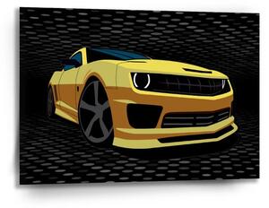 Sablio Obraz Chevrolet Camaro Puntíky - 90x60 cm