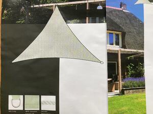Stínící plachta COMO trojúhelníková bílá 3,6x3,6x3,6m Exteriér | Zahradní stínění | Stínící plachty