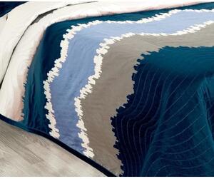 Forbyt Oboustranný přehoz na postel Celine hnědý Velikost: 140 x 220 cm