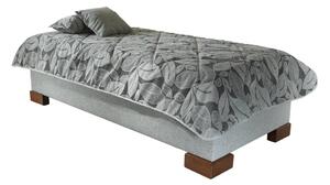 Čalouněná postel s úložným prostorem včetně polohovacího roštu QUATRO Plocha spaní 90x200
