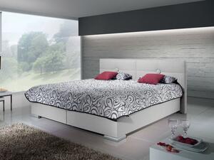 Čalouněná postel s úložným prostorem včetně polohovacího roštu FACILE Plocha spaní 180x200
