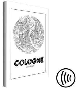 Obraz Retro Cologne (1 díl) vertikální