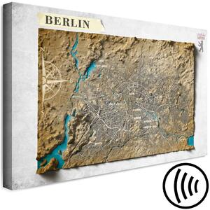 Obraz Izometrická mapa: Berlín (1 díl) široká