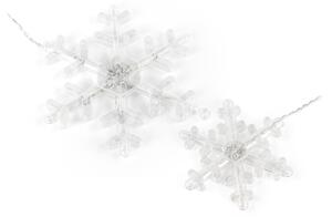 Bestent Světelný řetěz 156LED 5m teplý bílý Snowflakes