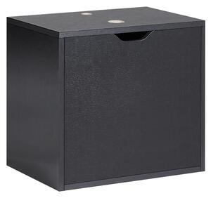 Nástěnná skříňka pod umyvadlo SUZANO 45 cm Černá