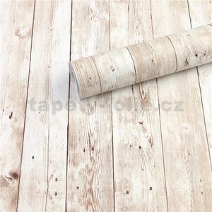 Samolepící tapety 45 cm x 10 m IMPOL TRADE 9329 dřevo bělené samolepící tapety