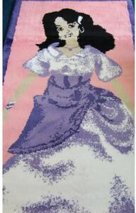 Dětský koberec růžový - Princess