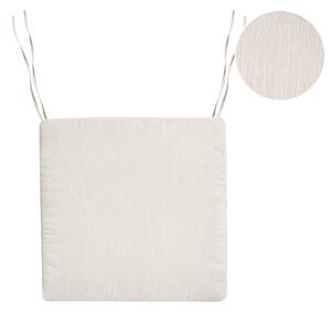 Polštář na zahradní židli SASSARI PREMIUM 46 x 46 cm Světle béžová