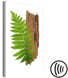 Obraz Rostlinný zvěrokruh: Blíženci - minimalistická, botanická kompozice
