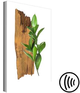Obraz Rostlinný zvěrokruh: Střelec - minimalistická, botanická kompozice