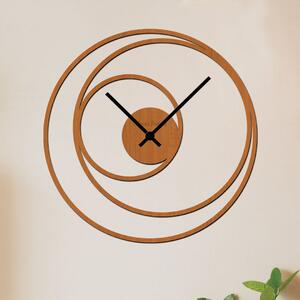Dřevo života | Nástěnné hodiny KRUH | Barva: Buk | Velikost hodin: 35x35