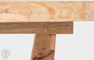 Fakopa FLORES RECYCLE - masivní stůl ovál z teaku 200x100cm