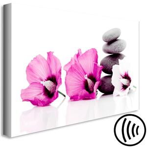 Obraz Serene mallows (1 kus) růžová