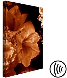 Obraz Tmavé lilie (1 panel) vertikální