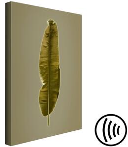 Obraz List banánovníku (1-dílný) - exotický prvek zelené přírody